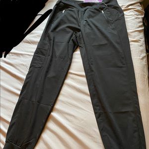 Purple Label by Healing Hands Black Scrub Pants